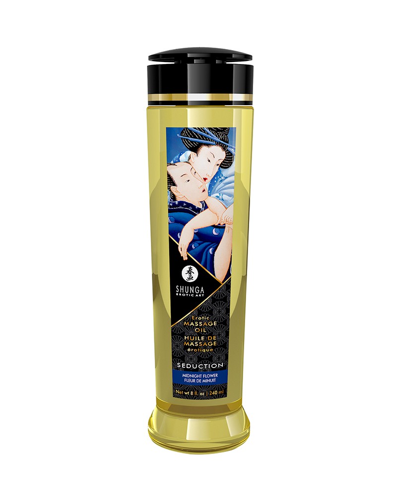 Shunga – Massage Öl – Seduction Midnight Flower – 240 ml