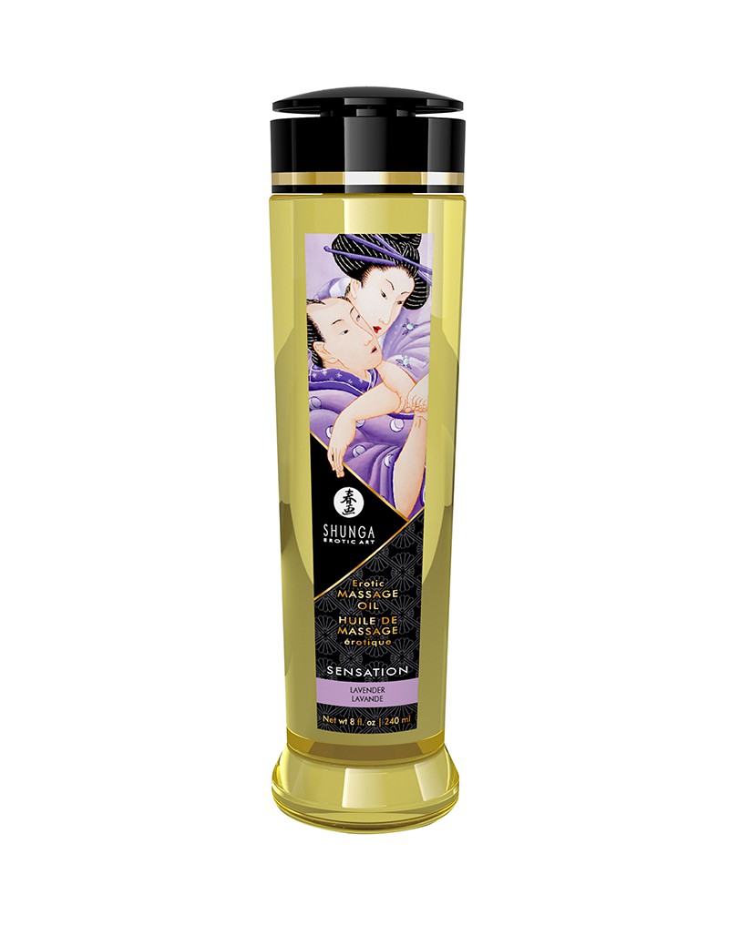 Shunga – Massage Öl – Sensation Lavender – 240 ml