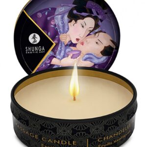 Shunga - Mini-Massagekerze - Exotic Fruits - 30 ml