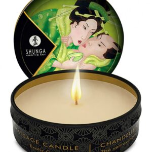 Shunga - Mini Massagekerze - Exotic Green Tea 30 ml.