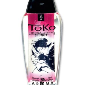 Shunga - Toko Aroma Strawberry Wine - Gleitmittel auf Wasserbasis - 165 ml