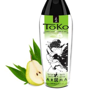 Shunga - Toko Aroma Birne & Exotischer Grüner Tee - Gleitmittel auf Wasserbasis - 165 ml