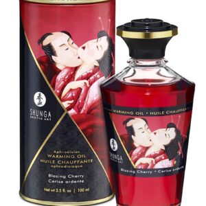 Shunga - Wärmendes Öl - Blazing Cherry - 100 ml