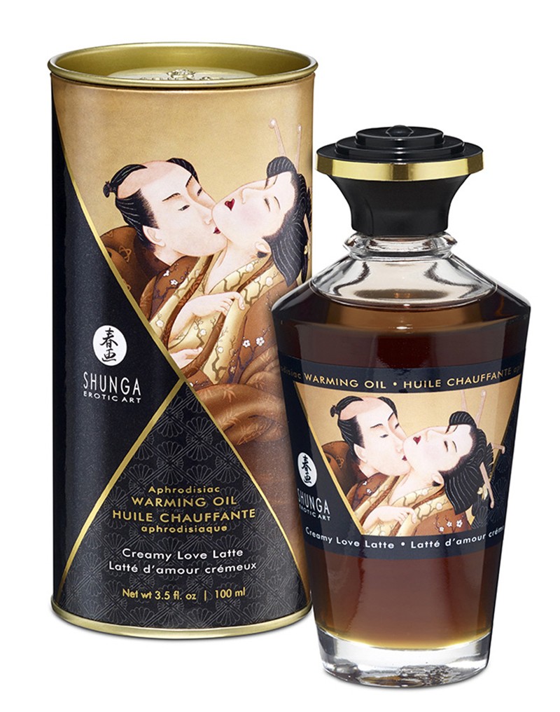 Shunga - Wärmendes Öl - Creamy Latte - 100 ml