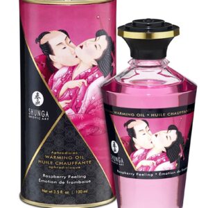 Shunga - Wärmendes Öl - Raspberry Feeling - 100 ml