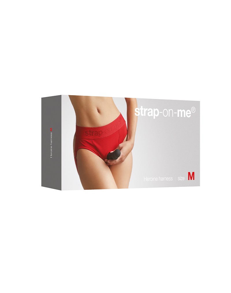 Strap-On-Me – Harness Heroine – Strap-On Harness – Rot