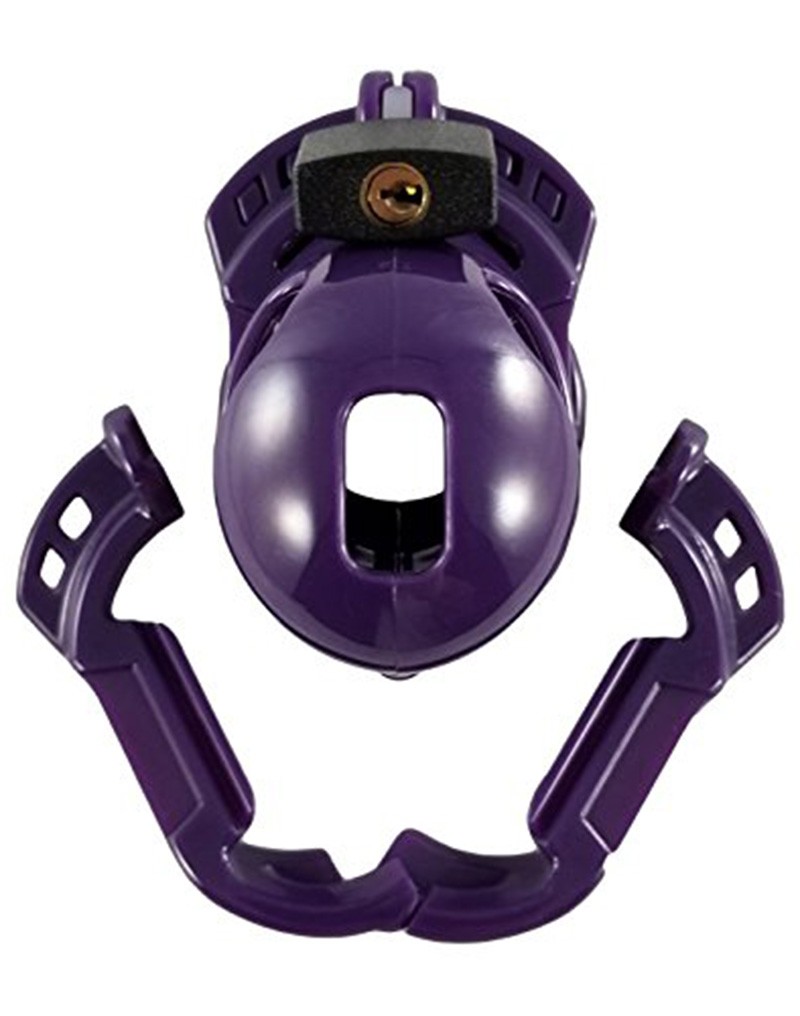 The Vice – Keuschheitskäfig Mini V2 – Violett