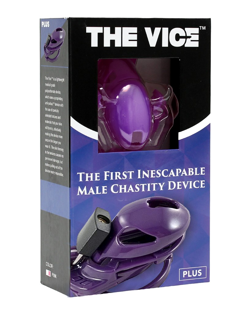 The Vice - Keuschheitskäfig Plus - Violet – Bild 3