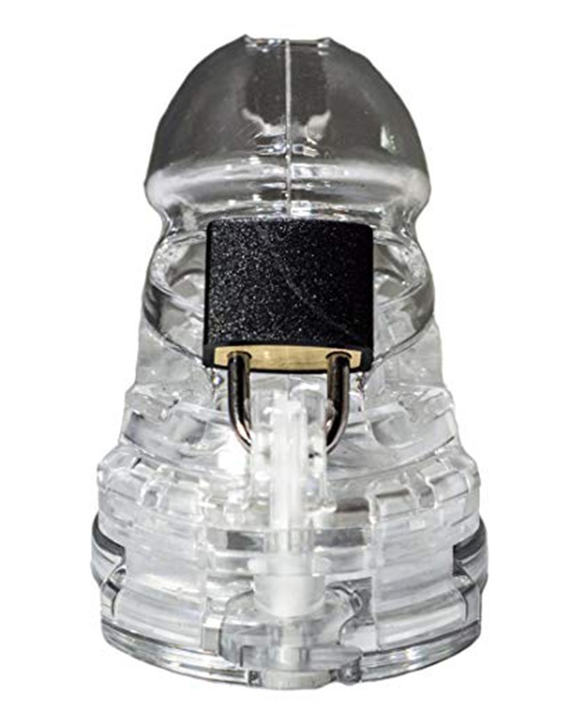 The Vice - Keuschheitskäfig Plus - Transparent – Bild 3