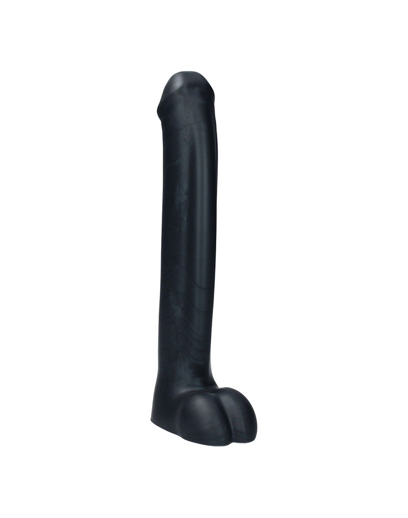 Ylva & Dite – Hyperion – XXL Dildo – Metallic Schwarz / Grau