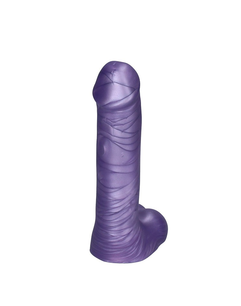 Ylva & Dite - Icarus - Dildo mit Hoden - Dunkelviolett – Bild 3